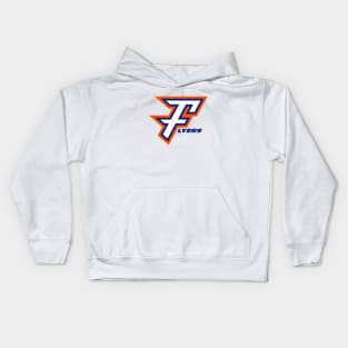 Defunct Fullerton Flyers Baseball Kids Hoodie